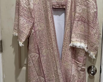 Pashmina Abaya met stenen