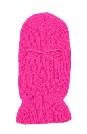 Pink Ski Mask SHIPPING IN 1 DAY - Etsy