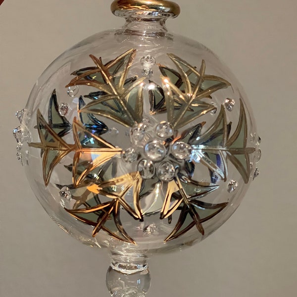 Hand Blown Ornament - Etsy