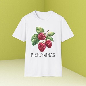 OJIBWE RETRO RASPBERRY Sweatshirt Anishinaabe Unisex ronde hals trui aquarel inheemse kunst First Nations uniek cadeau Native Pride