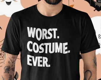 Funny Halloween T-shirt: Spooky Season, Worst Costume Ever