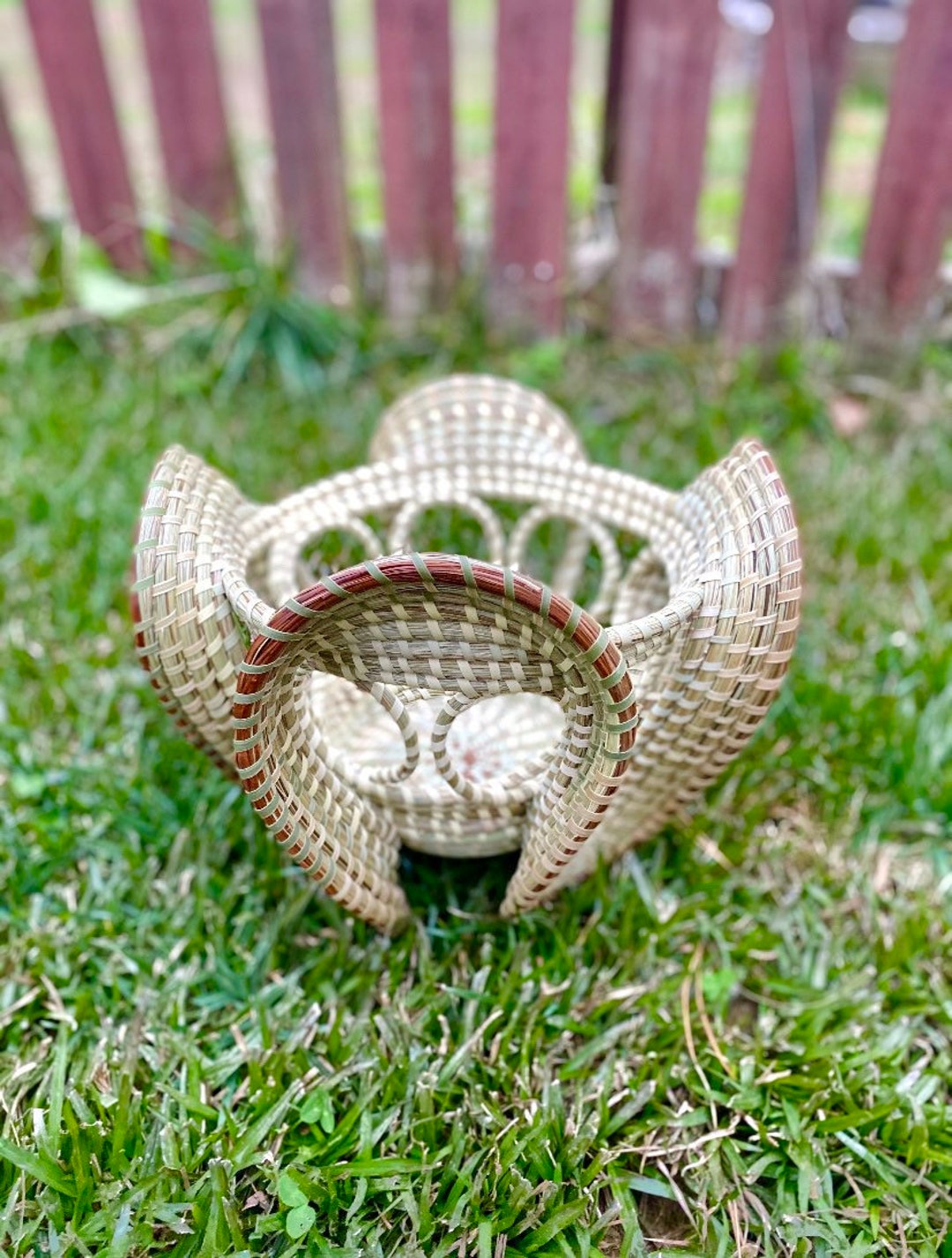 Elephant Basket Gullah Lowcountry Sweetwater Bread Basket Bread Bowl