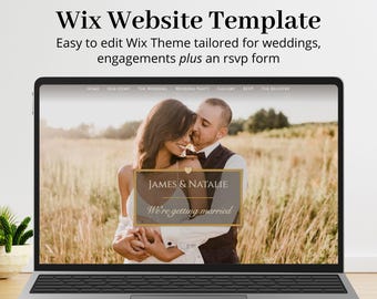 Site de casamento, Modelo de site Wix, Tema Wix, Confirmação de presença para casamento, Convite de casamento online, Convite de casamento digital, Site "Reserve a Data"