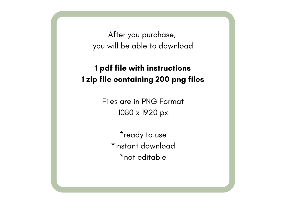 Green Instagram Highlight Covers, Highlight Covers for Instragram, Icons for Instagram