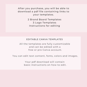 Canva Brand Kit Template | Brand Board Template | Personal Branding Kit ...