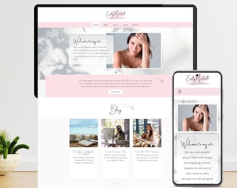 Modelo de site Wix, modelo de design de site Wix, design de site Wix, tema de blog Wix, modelo de loja Wix, site Wix feminino