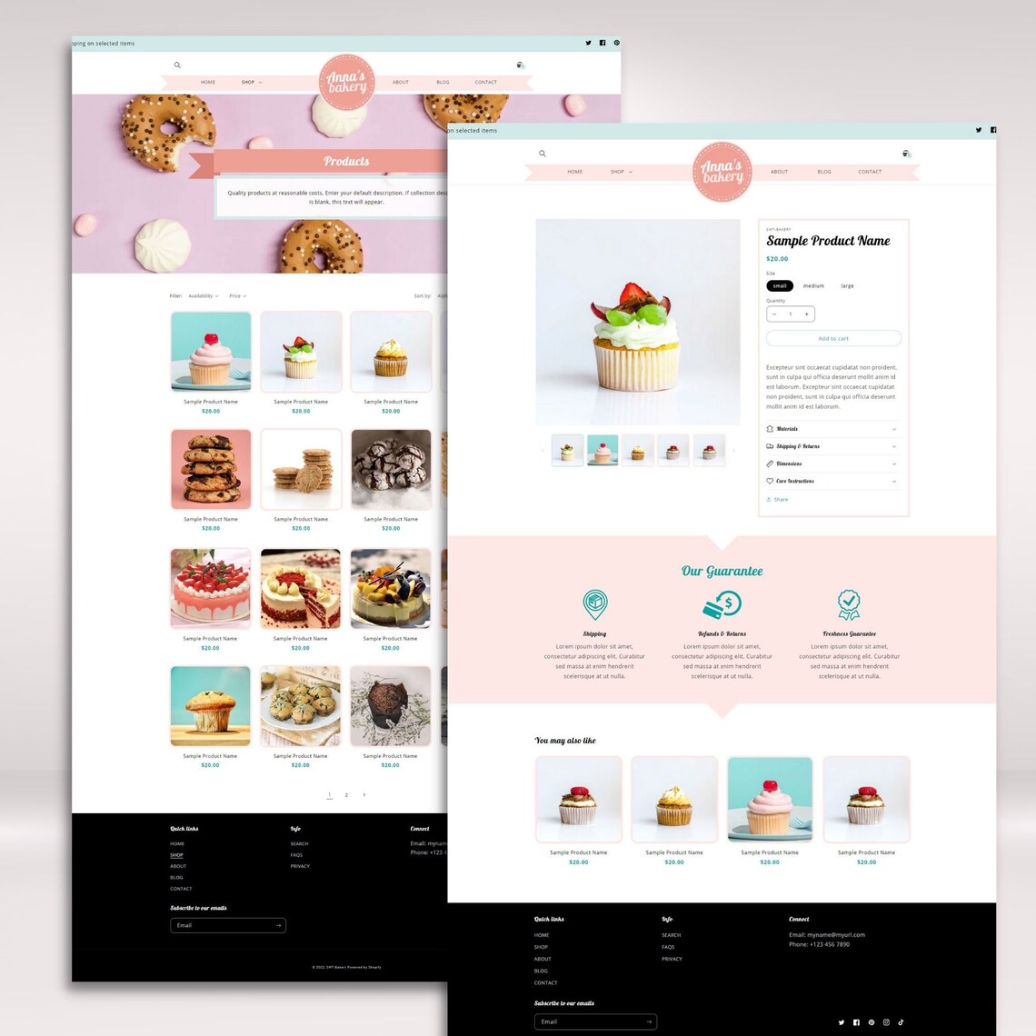 Shopify Website Template, Shopify Theme, Shopify Web Design, Shopify ...