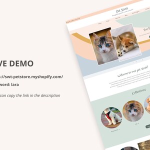 Pets Shopify Theme | Pet Store Shopify Template | Website Design ...