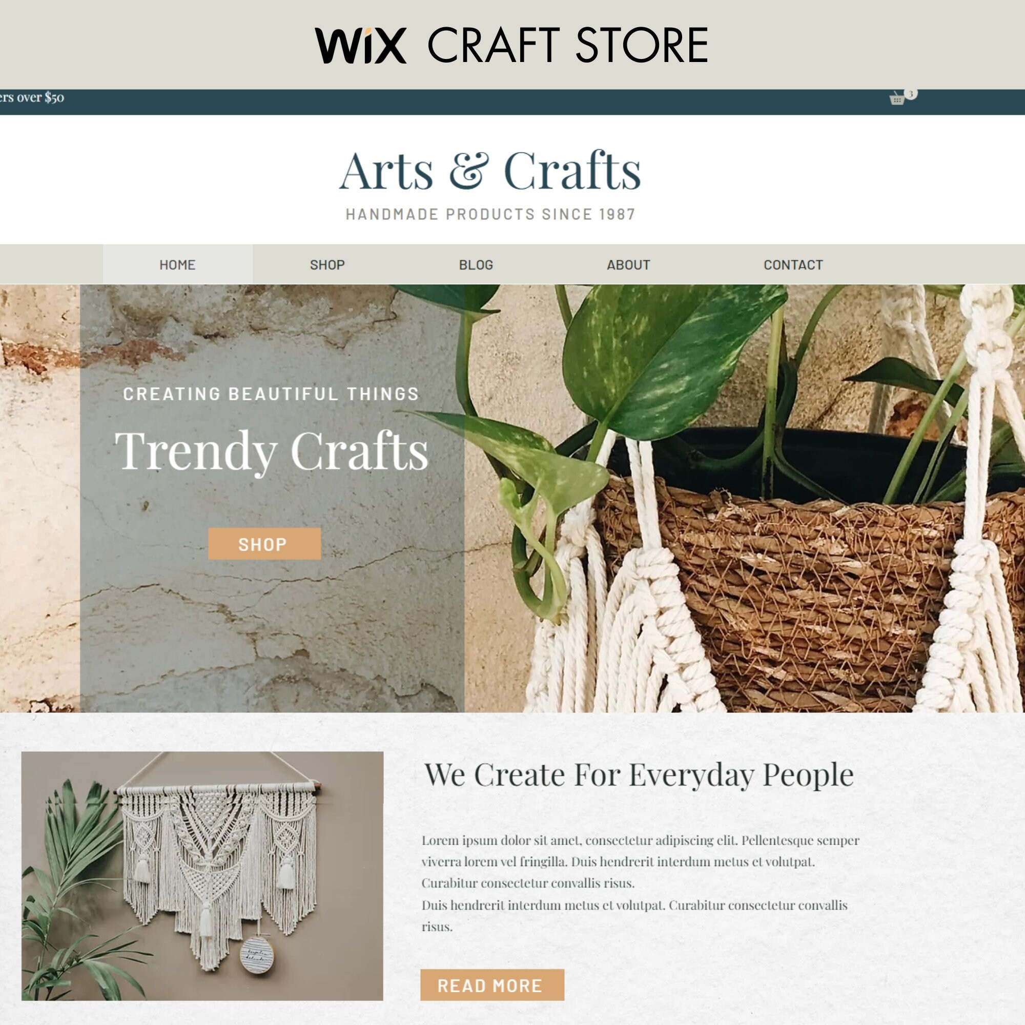 Online Store, Wix Website Template, Wix Template Website Design, Wix