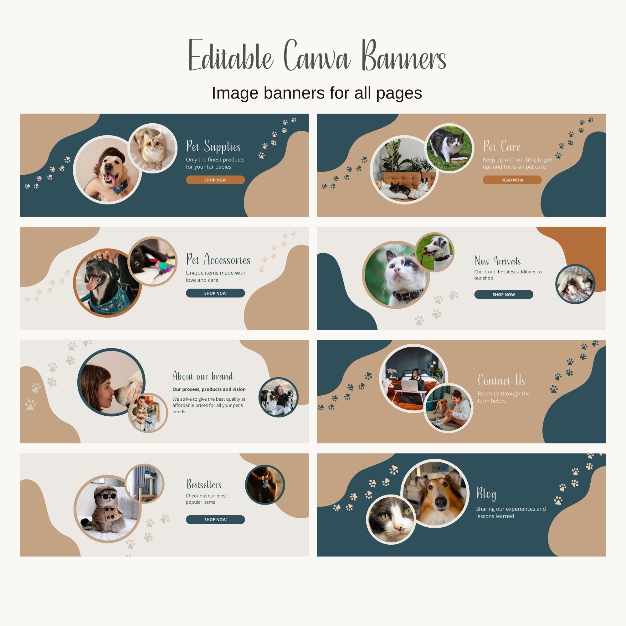 Pet Store Shopify Website Template, Pet Supplies Shopify Theme, Pet ...