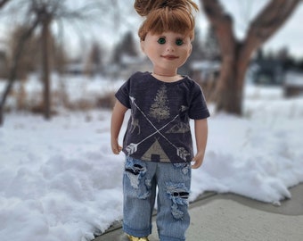 18" doll shirts