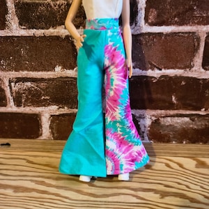 Pantalon à bas de cloche pour poupées de 11,5 pouces
