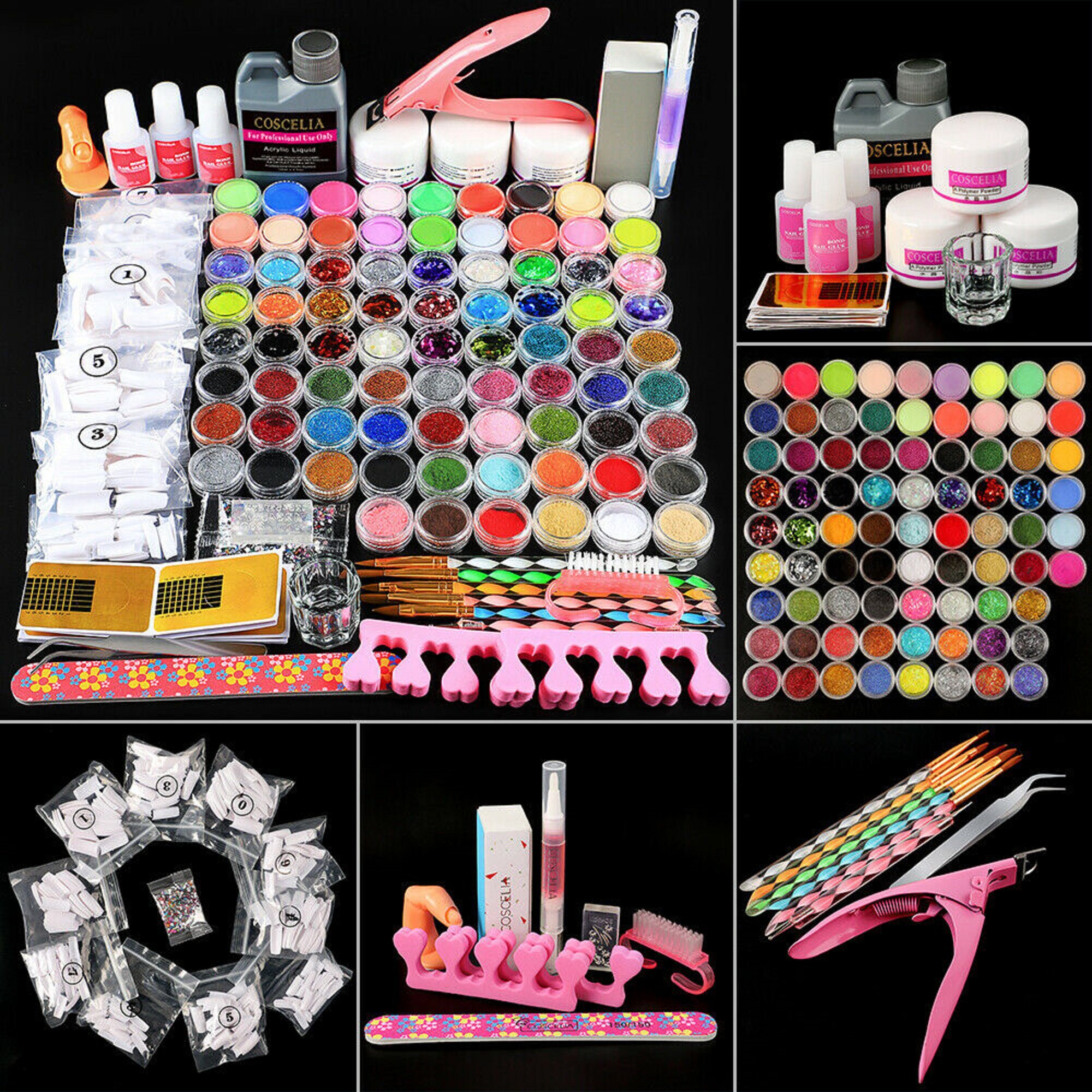 Nails Kit Set Amazon Free Delivery