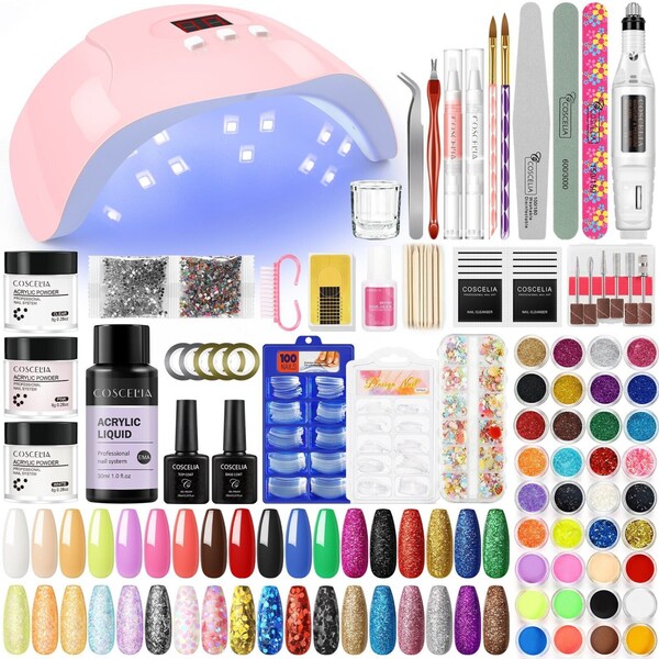 Acrylic Nail Kit Etsy