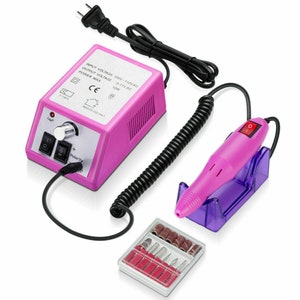 20000 RPM Electric Nail File Drill Manicure Machine Art Acrylic Pedicure Tool Set Kit