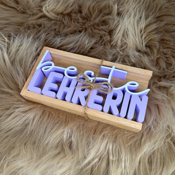 best teacher thank you gift school farewell farewell gift 3D writing souvenir