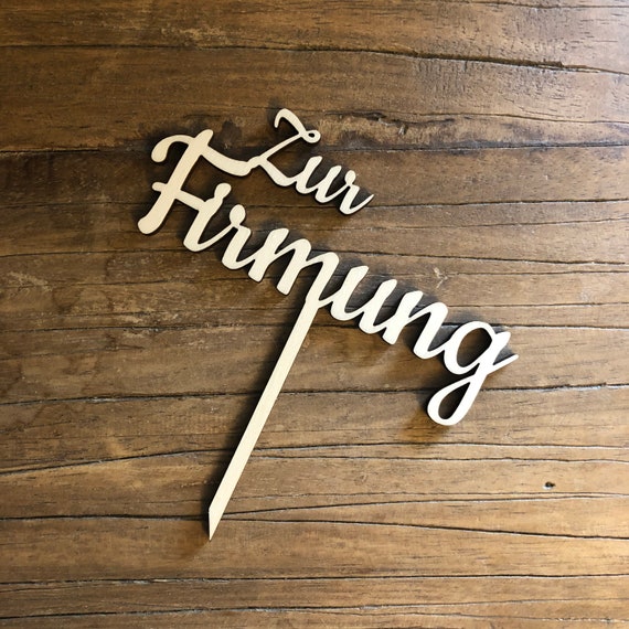 for confirmation cake topper wood church party celebration cake topper cake