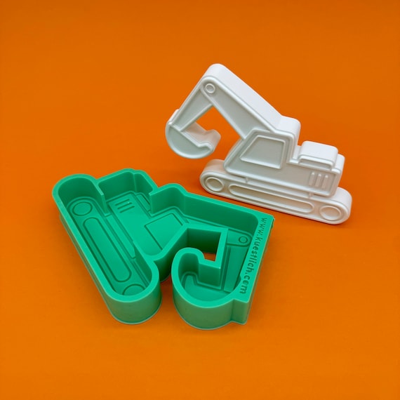 Silicone mold excavator casting mold silicone casting mold concrete mold casting compound shovel excavator