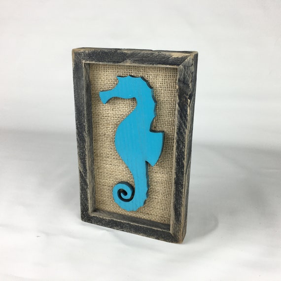 maritime seahorse picture decoration wall picture coast decoration picture wall decoration home shabby seahorse sea holiday