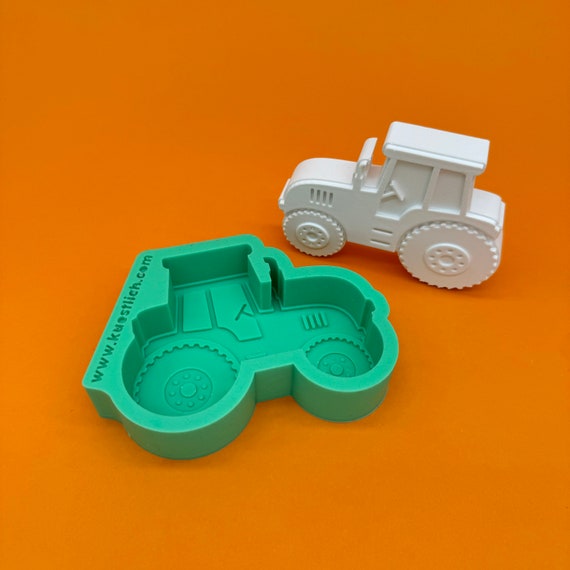 Silicone mold tractor casting mold silicone casting mold concrete mold casting compound tractor
