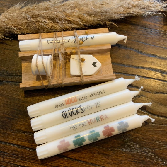 gift set gift idea candle oak wood candle holder house cottage gift packaging favorite person raysin hygge thank you