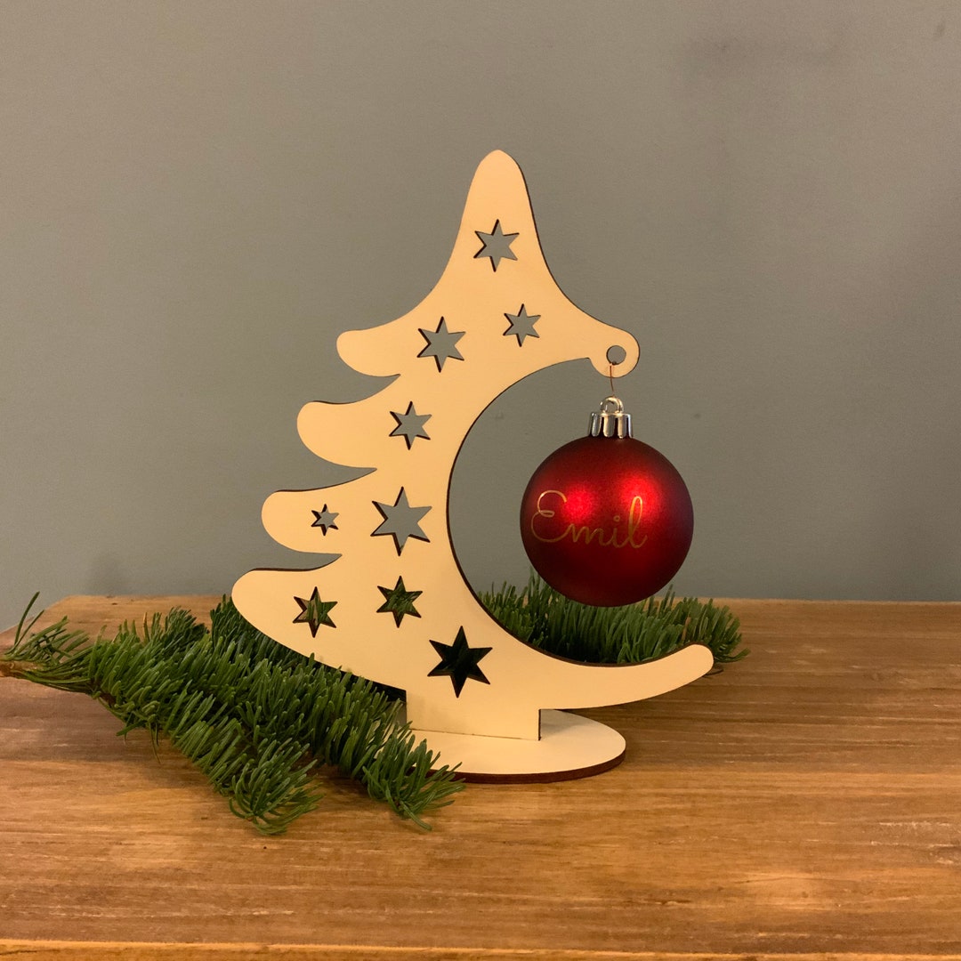 Kugelhalterung Weihnachtsbaum Holz Baum Halter Halterung Etsy.de
