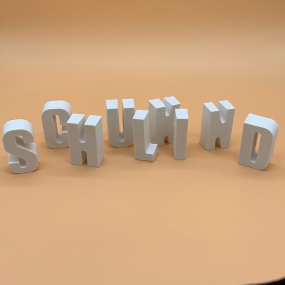 Letters Raysin individually ABC individual names Personalized