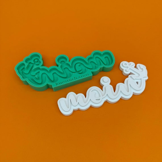 Silicone mold MOIN casting mold sea silicone casting mold concrete mold casting compound anchor maritime AHOI