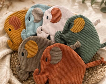 Elephant grain pillow, heat pillow, spelt pillow, cooling pillow, gift