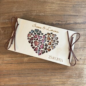 Regalo de boda tarjeta de madera personalizada vale dinero regalo dinero tarjeta de regalo regalo de cumpleaños idea regalo de boda recuerdo