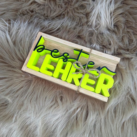 best teacher thank you gift school farewell farewell gift 3D writing souvenir