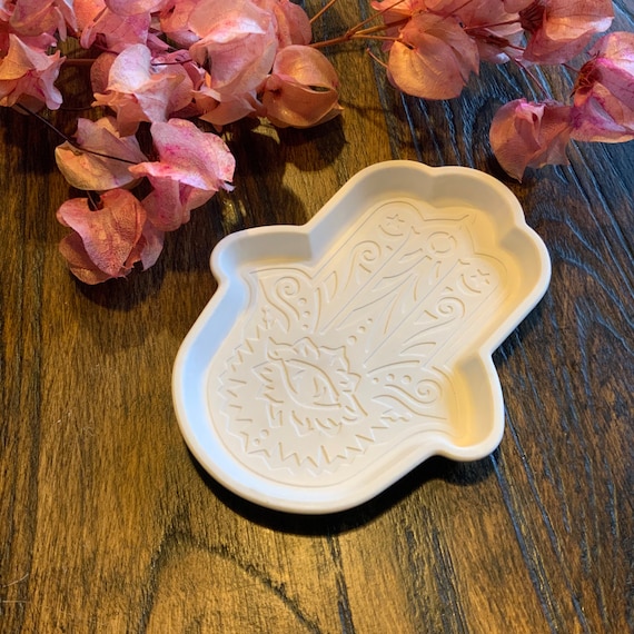 Hamsa Hand Bowl Spiritual Yoga Raysin Decoration Gift Esoteric