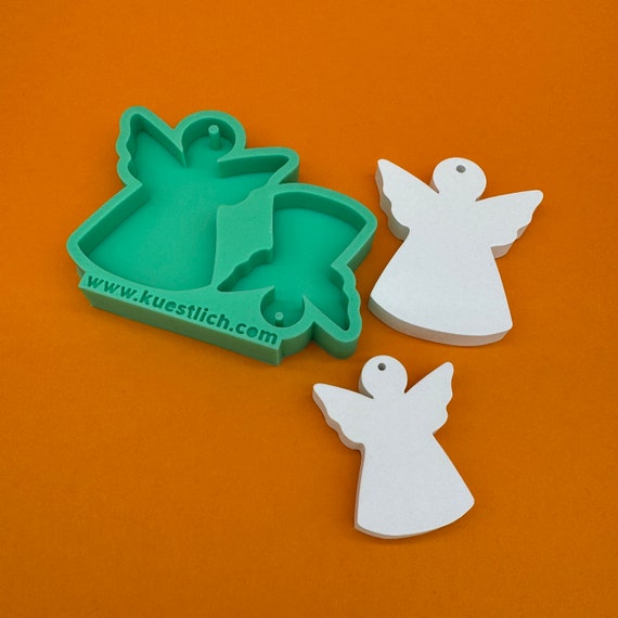 Silicone mold angel casting mold guardian angel silicone mold concrete mold casting compound XMAS