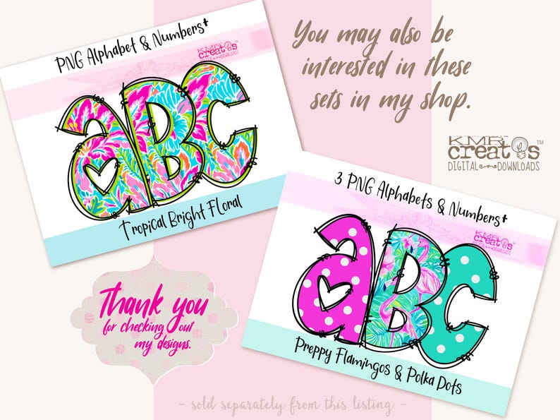 Paisley Polkadot PNG Watercolor Letters, floral alphabet png, bright rainbow alpha, alpha doodle letters, png flower letters, floral doodle image 10