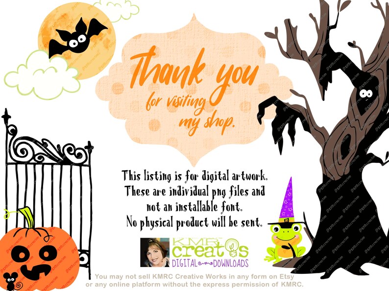 Halloweenbokstäver, Halloween-alfabet, Halloween-clipart, clipartpaket png, doodlebokstäver png, söta svarta barn, Halloween-godispåse bild 4