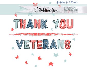 veteranentag stempelbild: danke veteranen, americana PNG (digitaler Download)