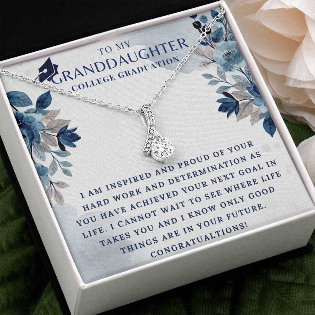 Granddaughter College Graduation Gift From Grandparents - Etsy Canada