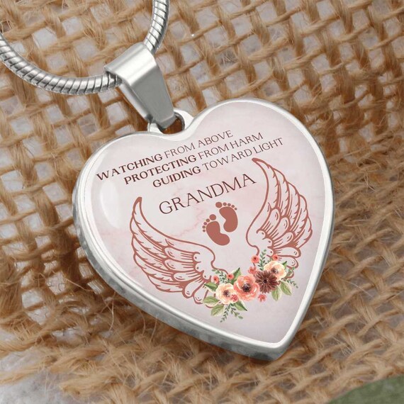 Grandma heart best sale necklace