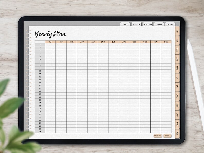 2023 Digital Planner iPad Planner Goodnotes Planner Digital Planner