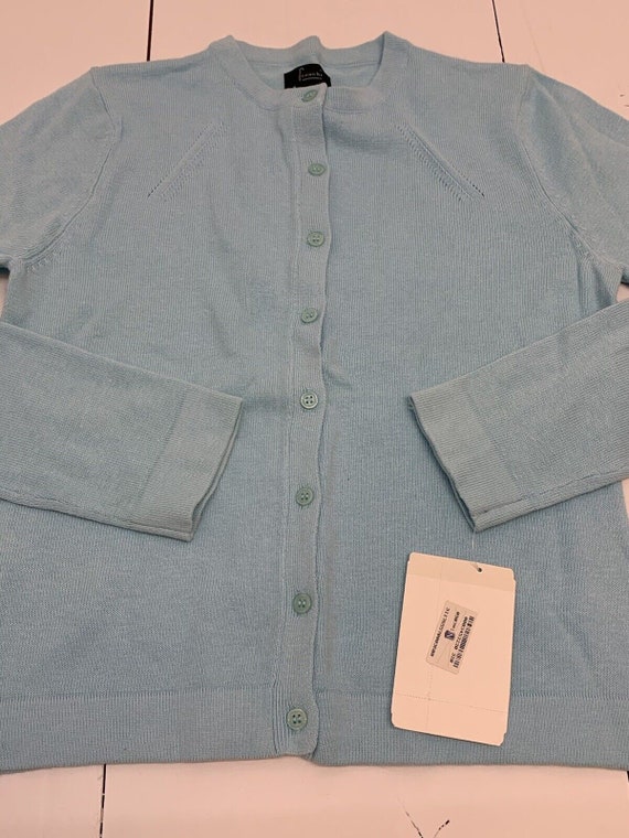 Vintage Frenchi Womens Button Up Cardigan Size Me… - image 3