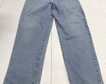 Vintage Lucky Brand Ligh Wash Blue Denim Straight Leg Jeans Mens 42