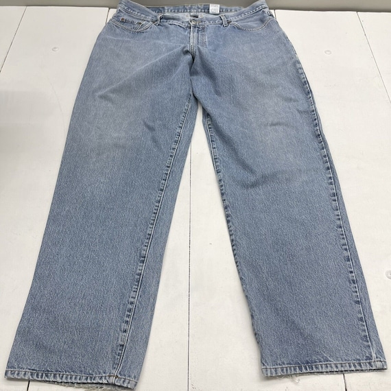 Vintage Lucky Brand Ligh Wash Blue Denim Straight Leg Jeans Mens