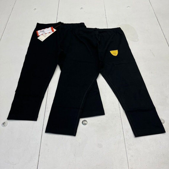 Cat Jack Black 2 Pack Adaptive Capri Leggings Girls Size Medium 8 NEW Etsy UK