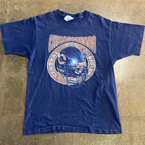 Vintage Pro Player Chicago Bears Nfl Blue T-Shirt… - image 1