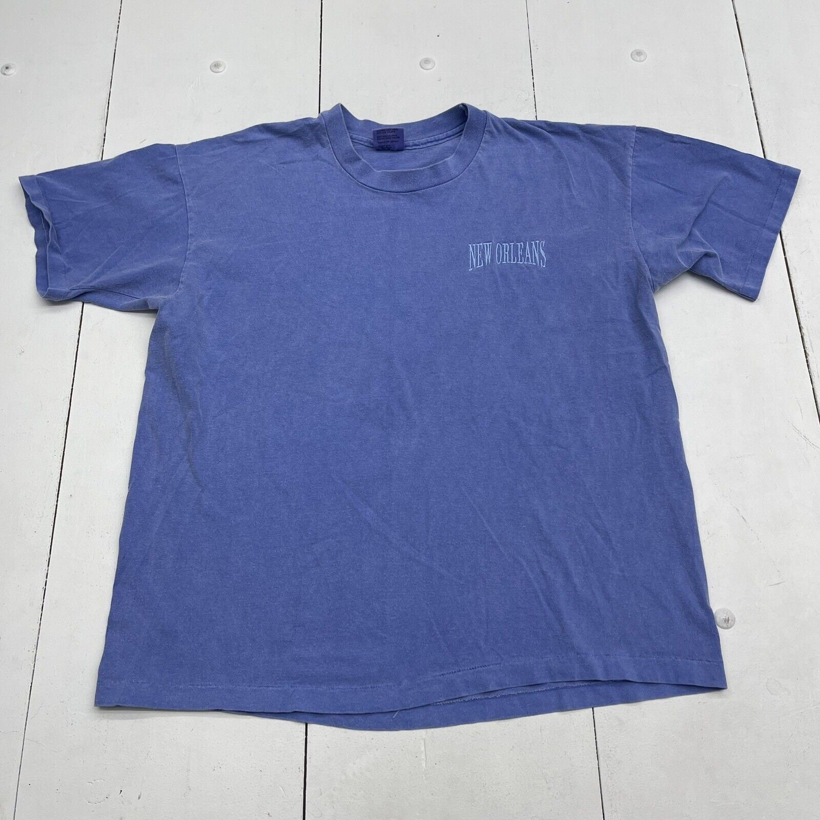 Vintage Logo 7 Florida Marlins Grey Short Sleeve T Shirt Mens Size Lar -  beyond exchange