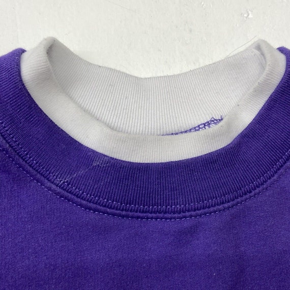 Vintage M&C Sportswear Purple Christmas Holiday S… - image 6