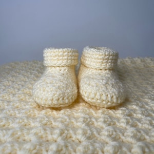 Gehäkelte Baby Booties