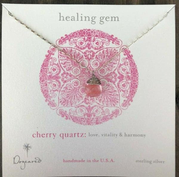Dogeared healing deals gem necklace