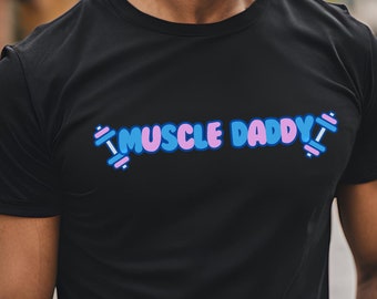 New Dad Shirt Gift for Muscle Daddy Tshirt | Retro Dad Shirt | Lifting Shirt | Father Shirt | Gift for Strong Dad Shirt | Pullover