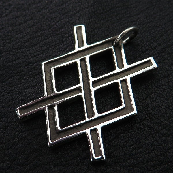 925 Silver Gungnir Pendant. Viking Jewelry. Pagan Symbol. Odin. Nordic. Rune. Amulet.